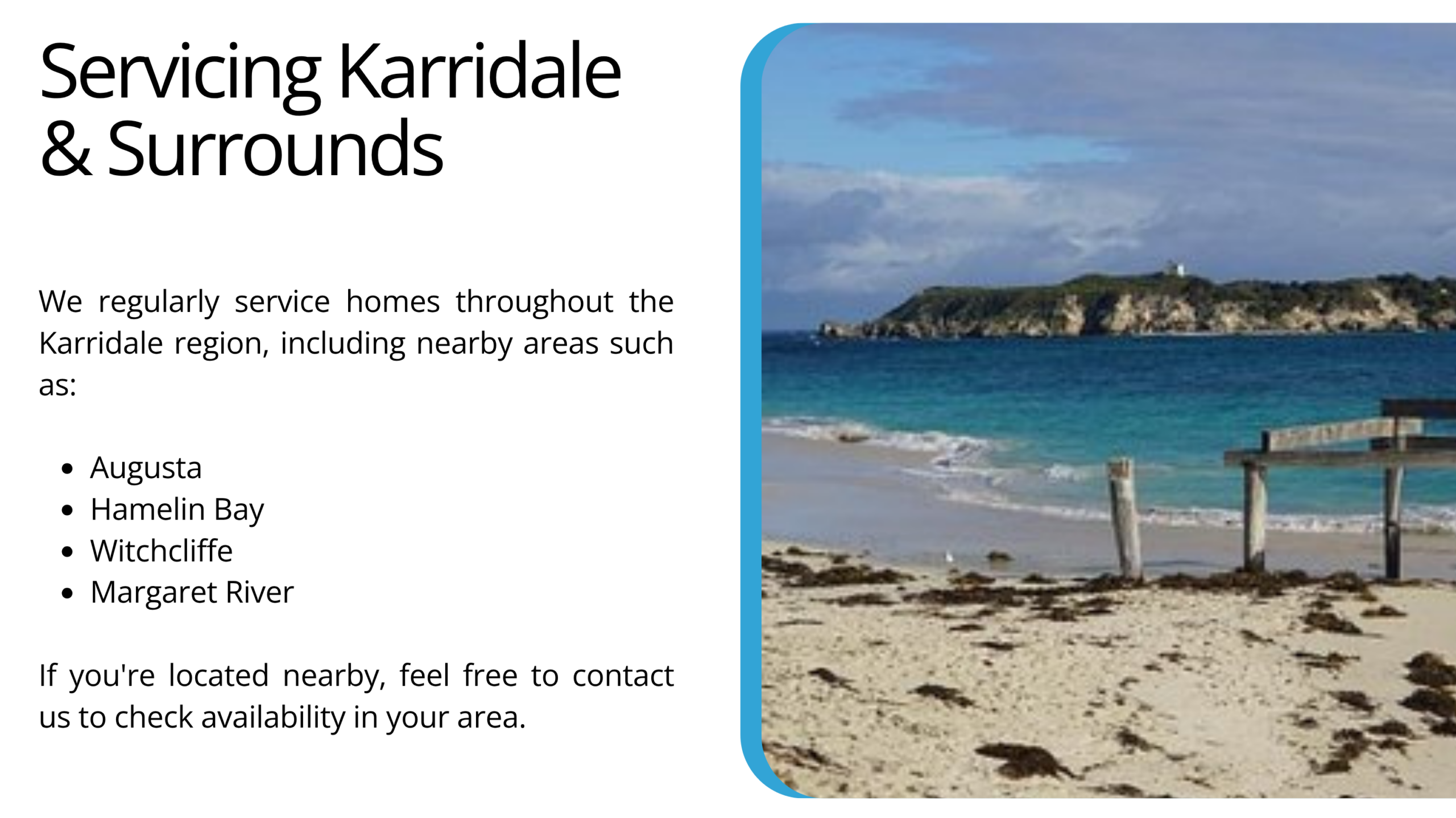 Grout repair in Karridale