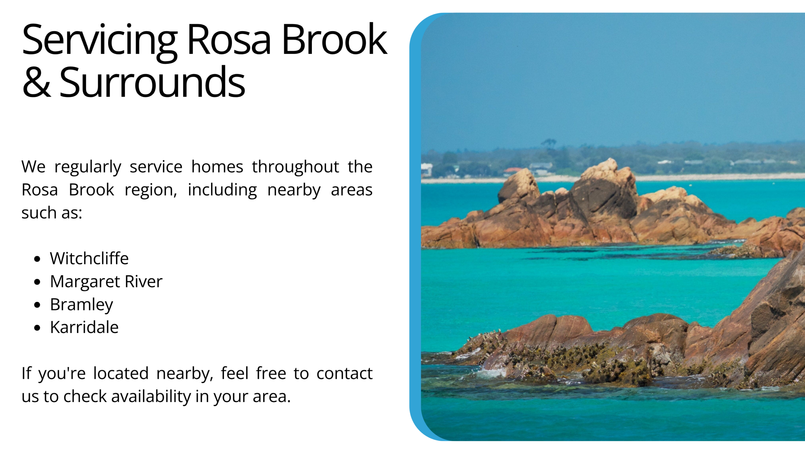 Grout repairs in Rosa Brook , WA